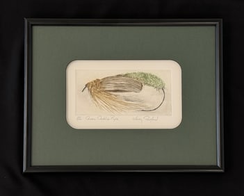 Crawford Limited Edition Fly Etching