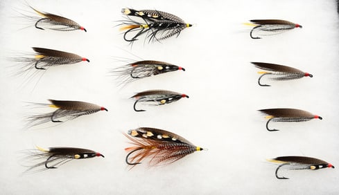 Vintage Cullen Salmon Flies