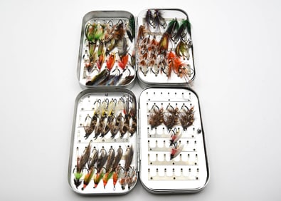 Wheatley Boxes & Salmon Flies
