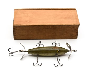 Early F.C. Woods Round "Expert" Minnow