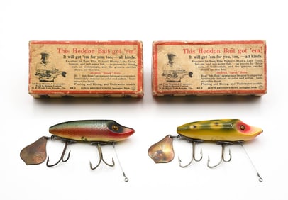 2 Heddon Flaptail Jrs.