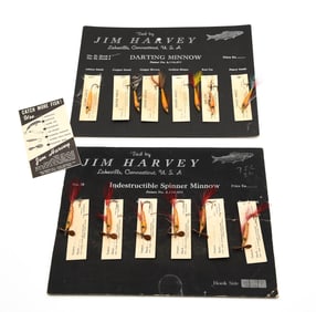 Jim Harvey Store Display Cards