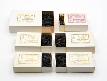 Vintage O. Mustad & Son Boxed Hooks