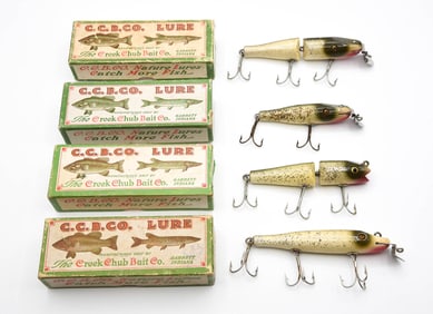 4 Creek Chub Boxed Lures