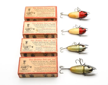 4 Heddon Crazy Crawlers