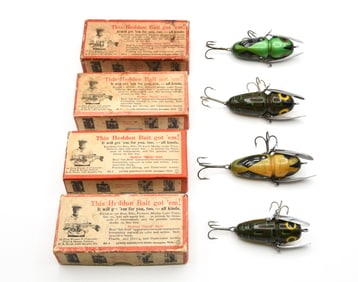 4 Heddon Crazy Crawlers