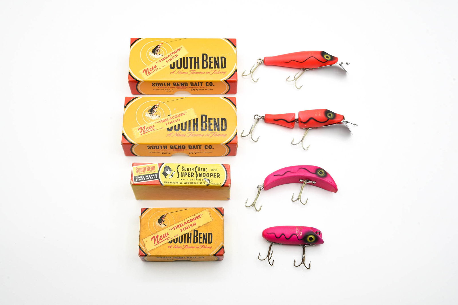 4 Boxed South Bend Lures (1 of 1)