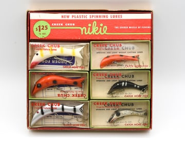 Creek Chub Nikie Store Display Box