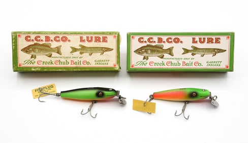 2 Creek Chub Midget Pikies