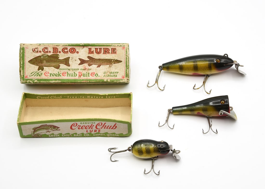 3 Creek Chub Lures (1 of 3)