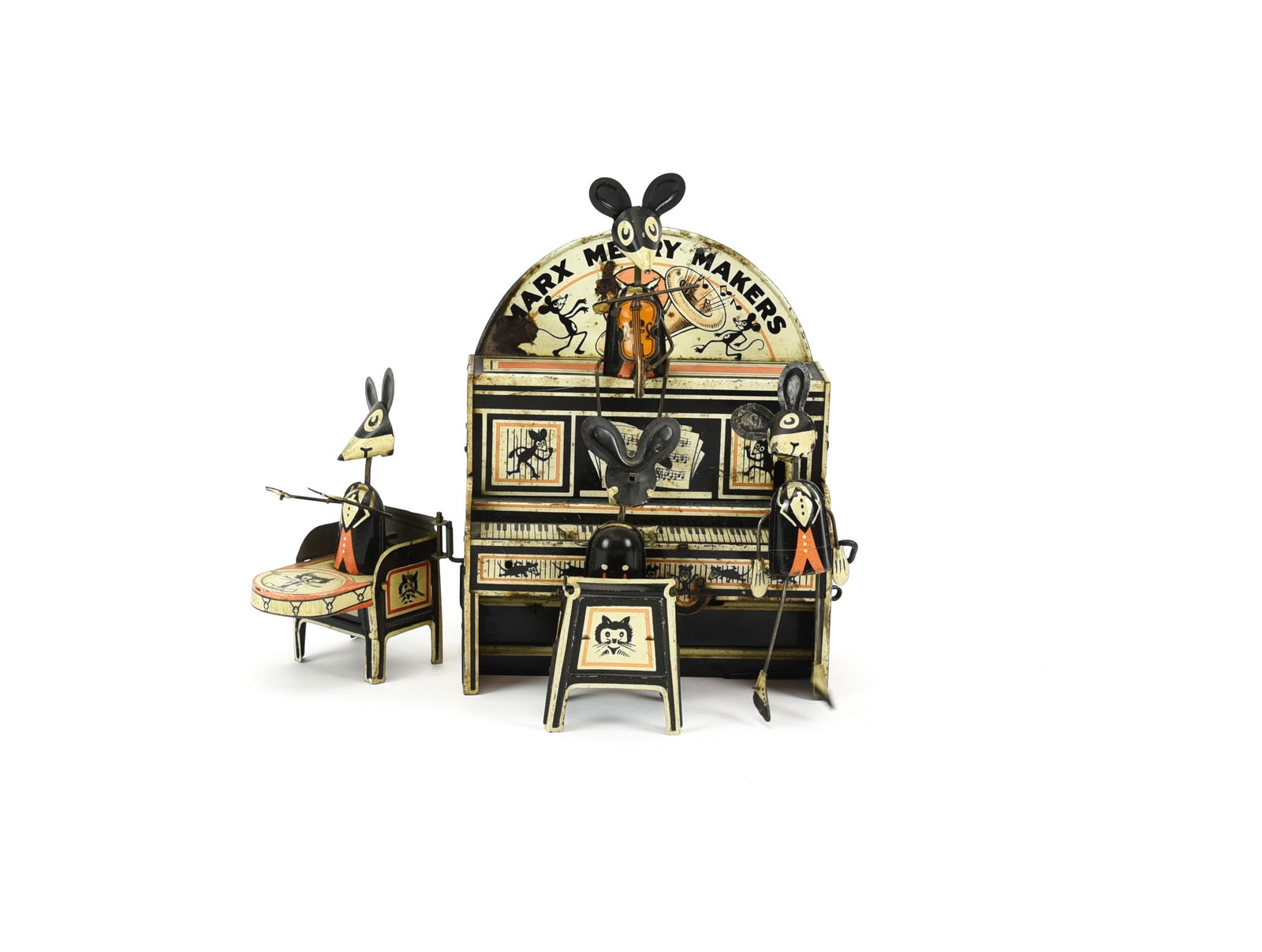 Marx Merrymakers with Marquee Wind up Band Toy (1 of 5)