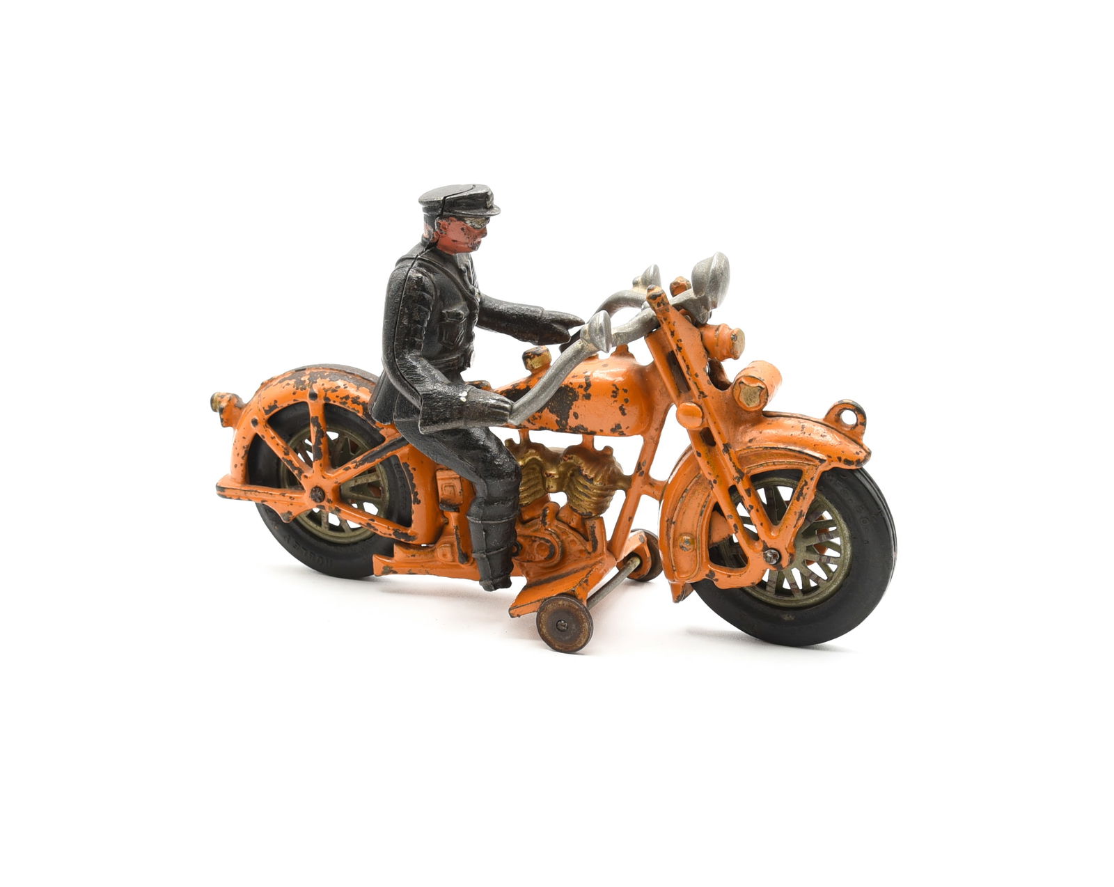 Hubley Harley Davidson Cast Iron Toy Motorcycle (1 of 5)
