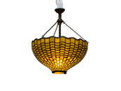 Tiffany Studios Geometric Turtleback Hanging Light