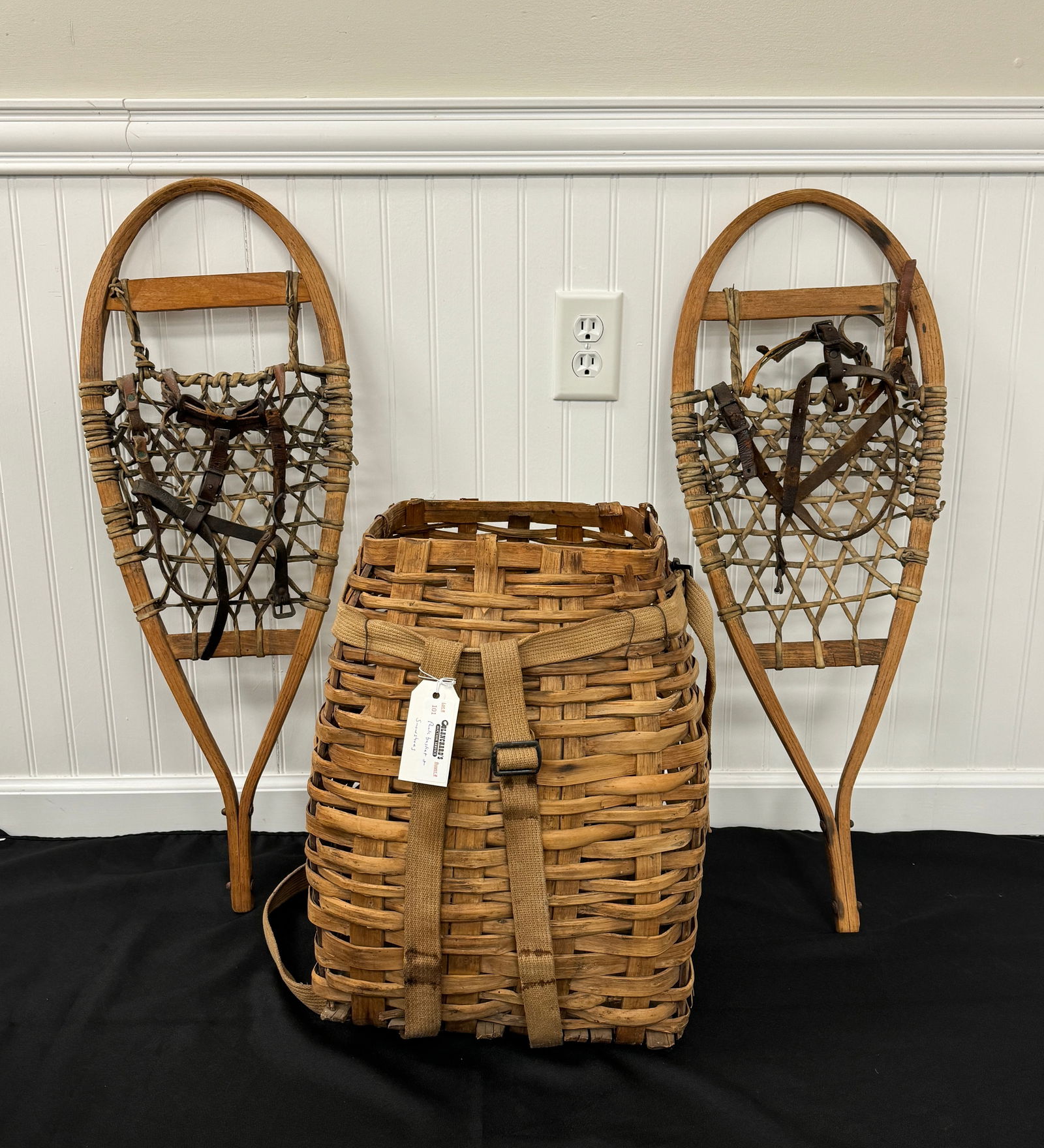 Primitive Pack Basket & Snowshoes (1 of 3)