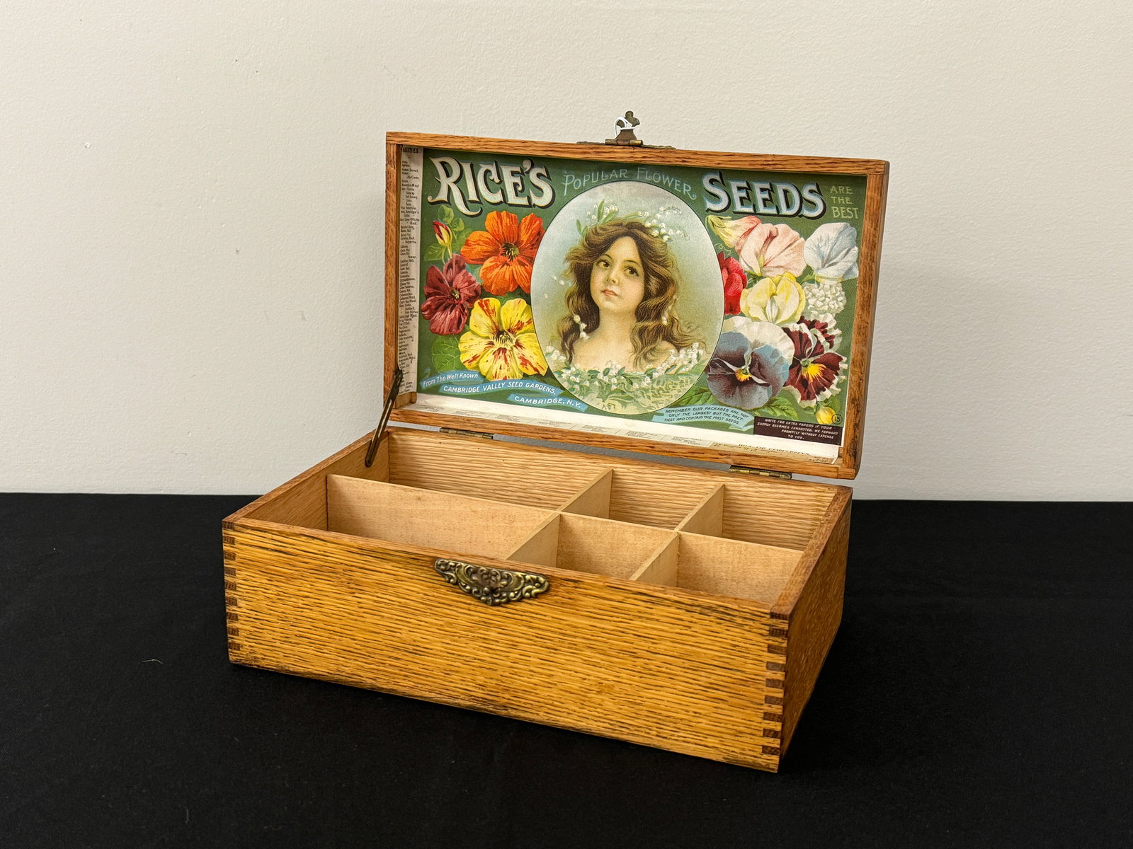 Rice's Seeds Country Store Advertising Box (1 of 3)