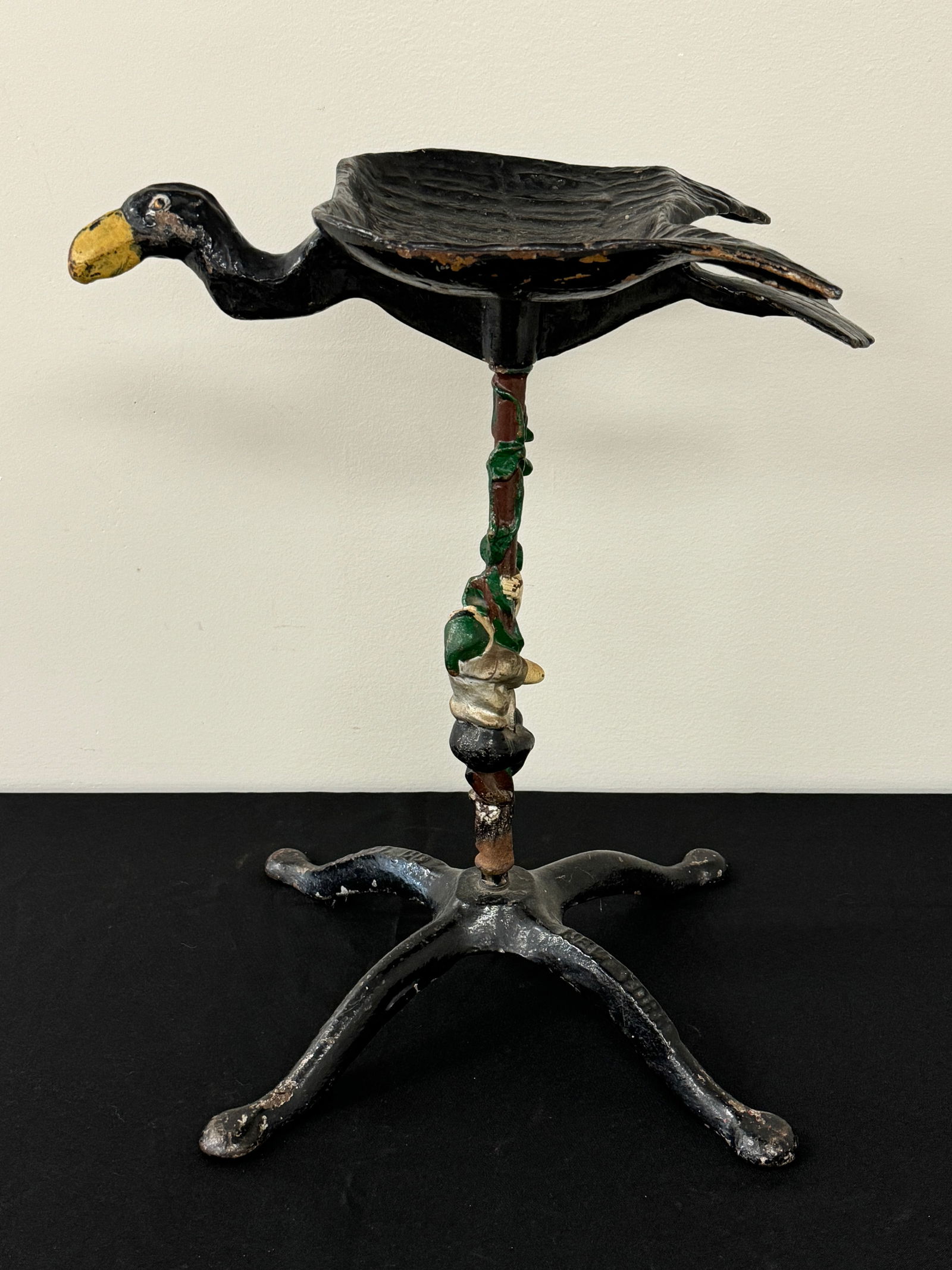 Unique Bird Cast Iron Stand (1 of 6)
