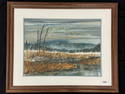 Vern Mauk Wetland Watercolor Painting