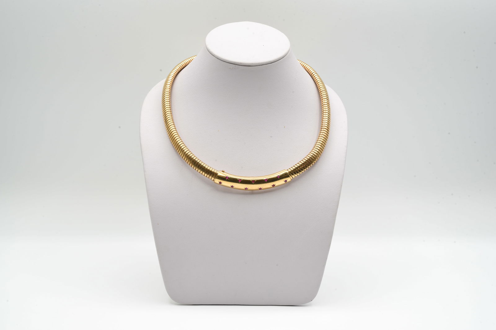 16 1/2" Rubies Choker Necklace (1 of 3)