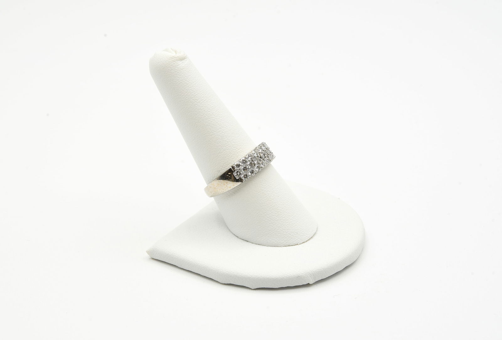 14kt White Gold & Diamond Ring (1 of 4)