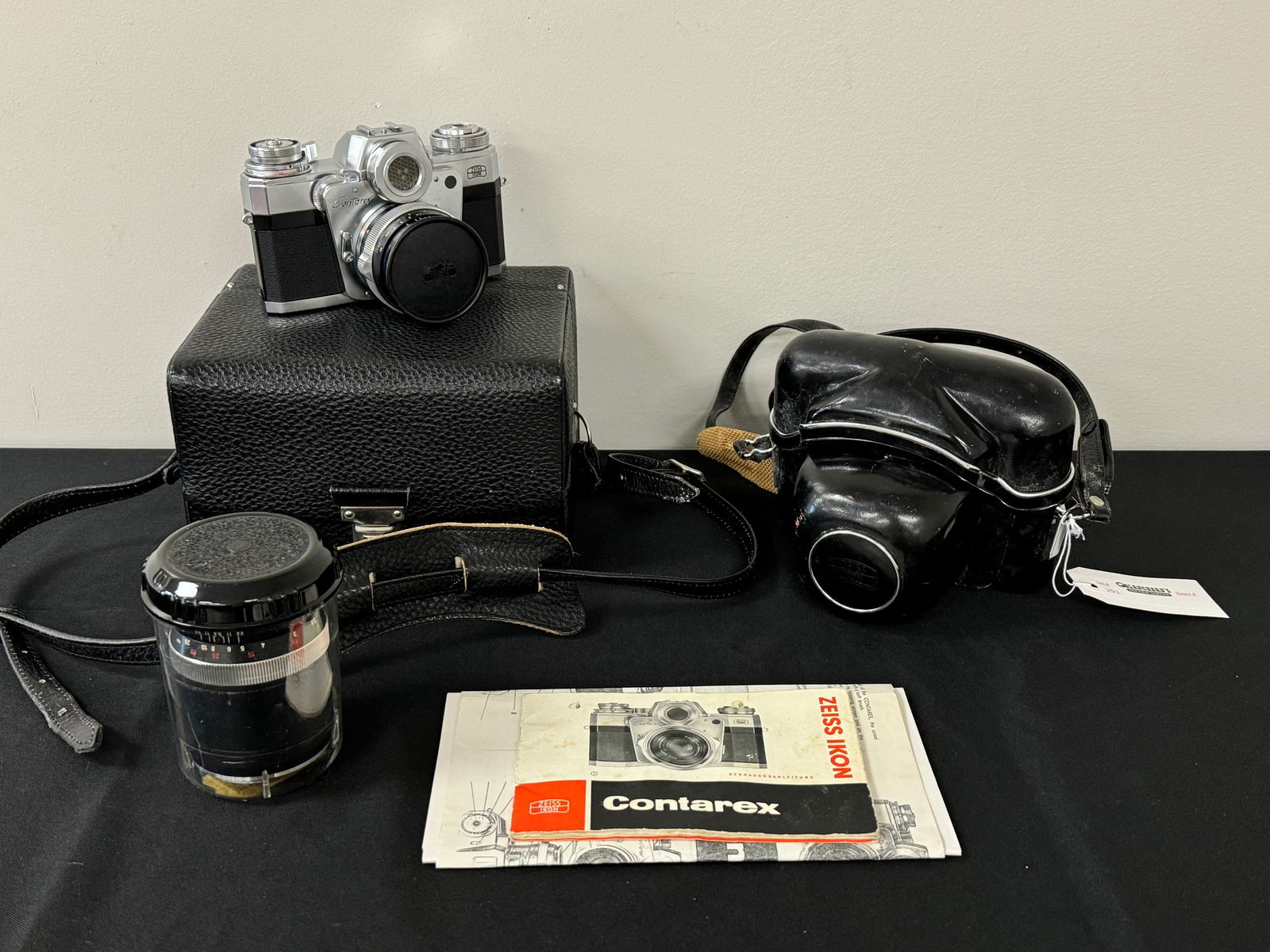 Zeiss Ikon Contarex Camera, Lens & Case (1 of 9)