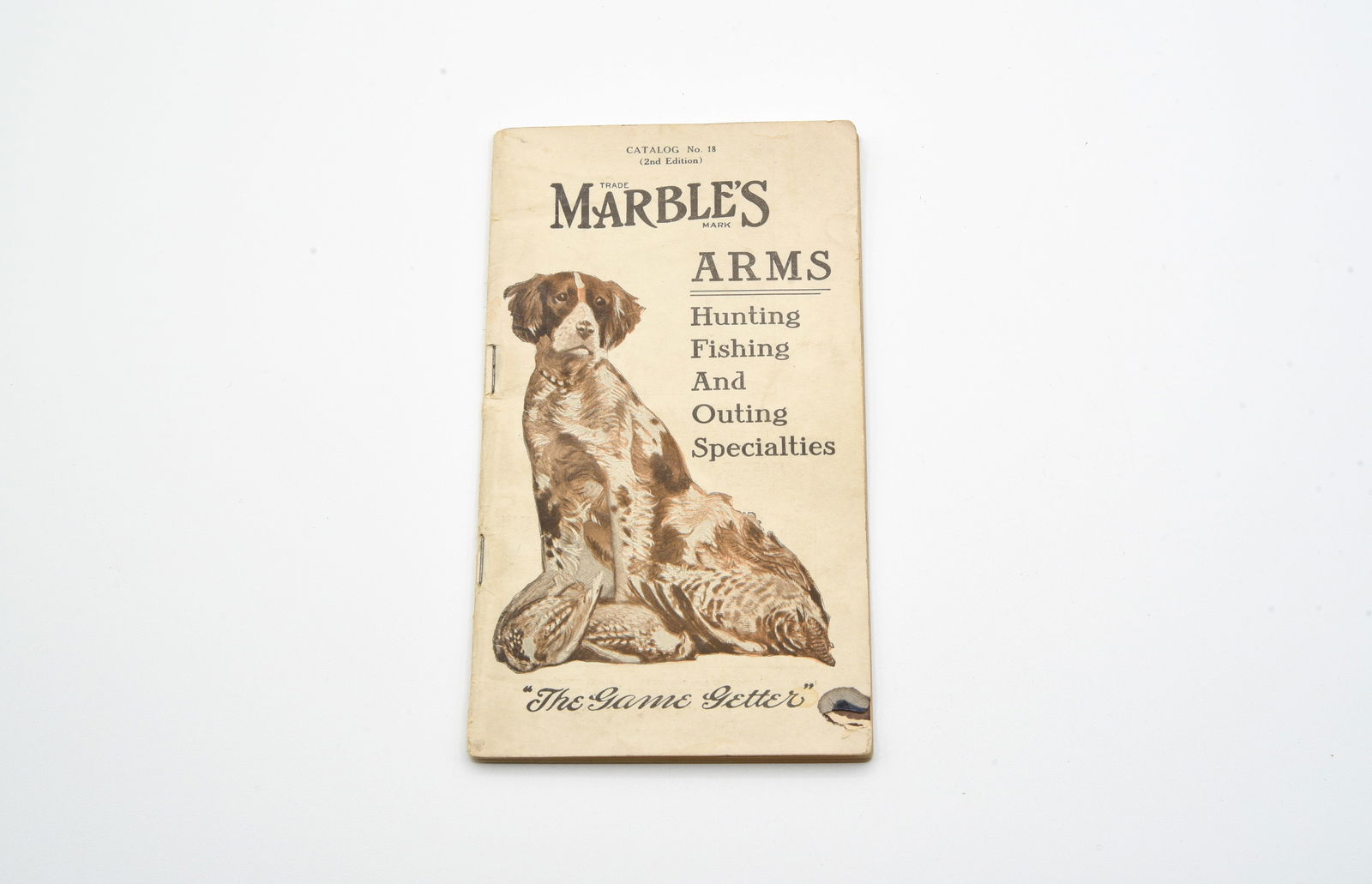 1930's Marbles Catalog No. 18: Gladstone, Michigan. 3 1/2" x 6 1/4" . 58 pages fully illustrated.