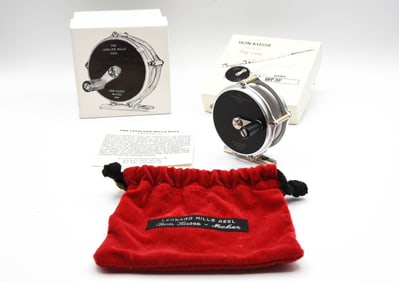 Leonard Mills Fly Reel by Ron Kusse