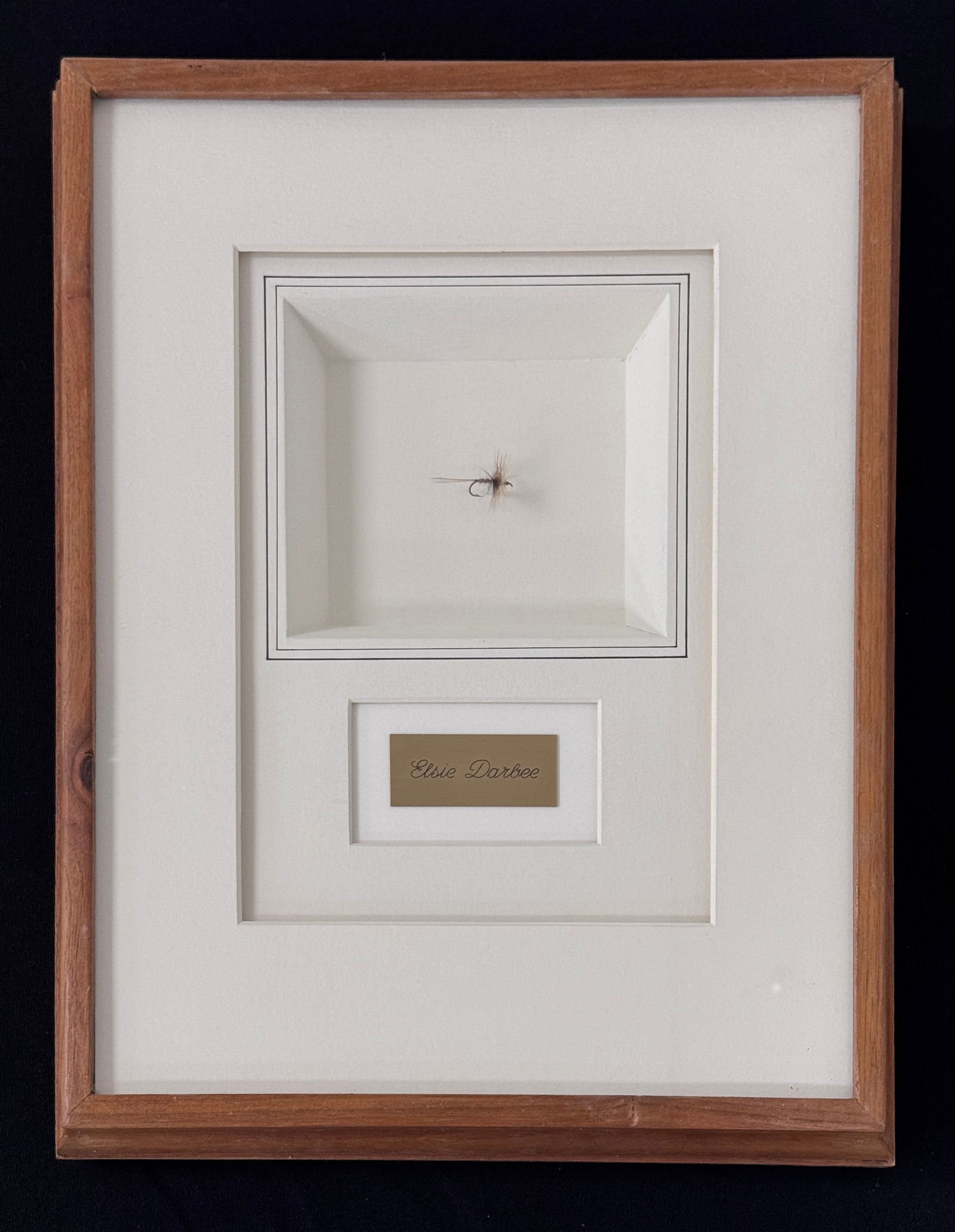 Framed Elsie Darbee Fly (1 of 2)