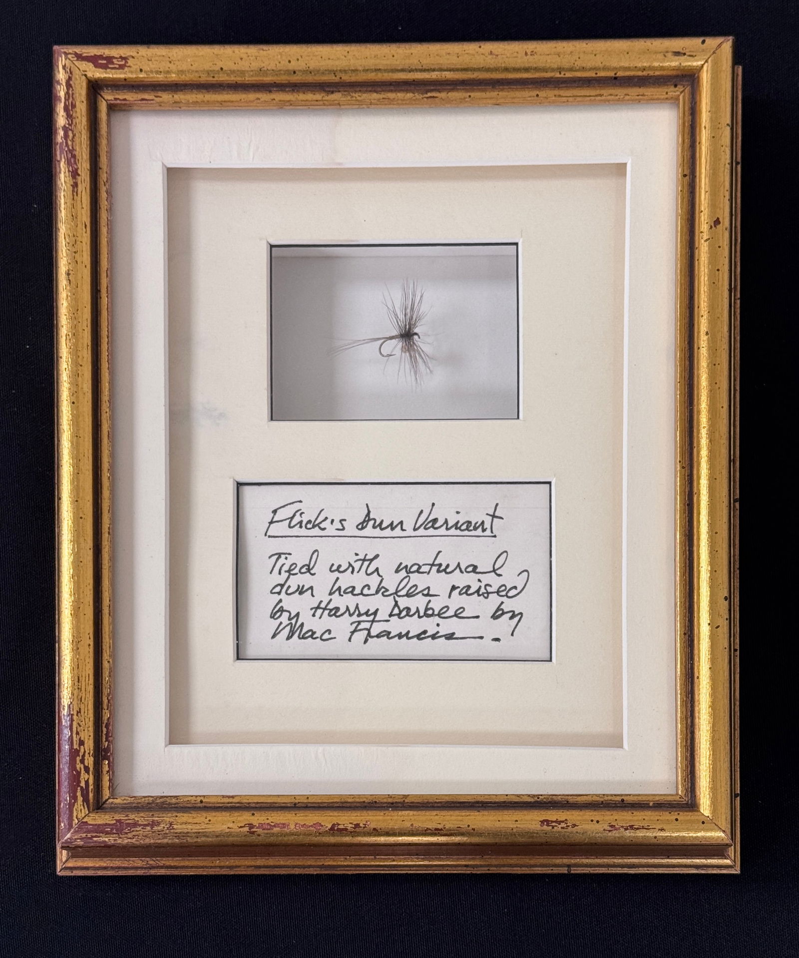 "Flick's Dun Variant" Fly by Mac Francis (1 of 2)