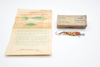 Heddon No.10 Artistic Minnow Intro Box