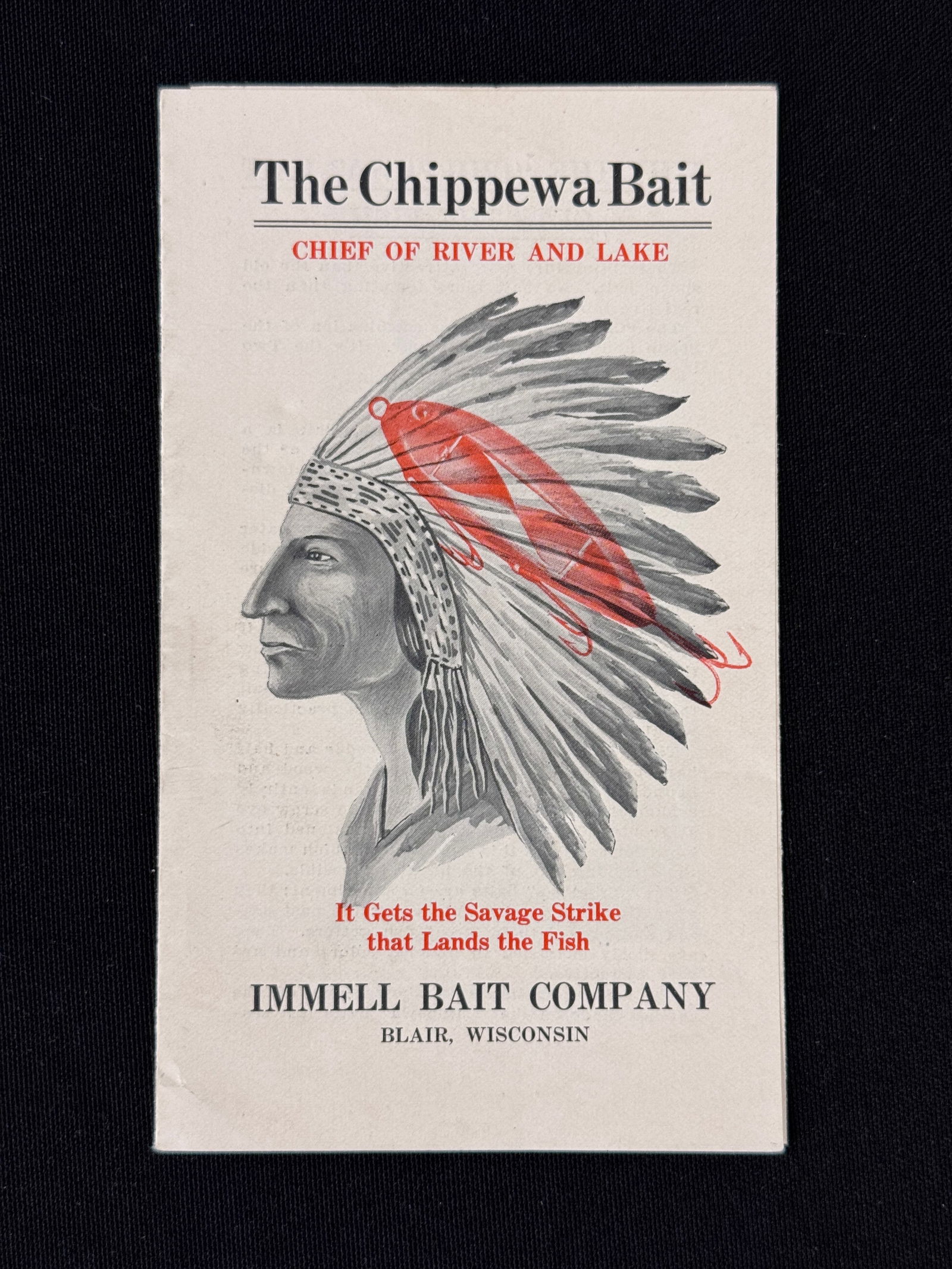 Early Immell "The Chippewa Bait" Catalog (1 of 3)