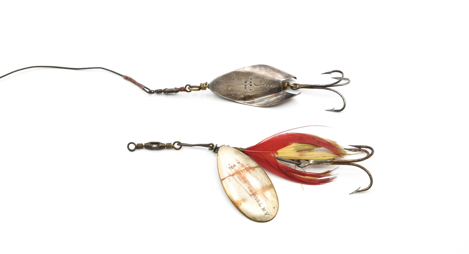 Early J.T. Buel "T" Mark Spinners (1 of 2)