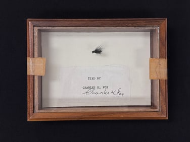 Charles Fox Framed Fly