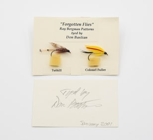 Don Bastian Carded Flies