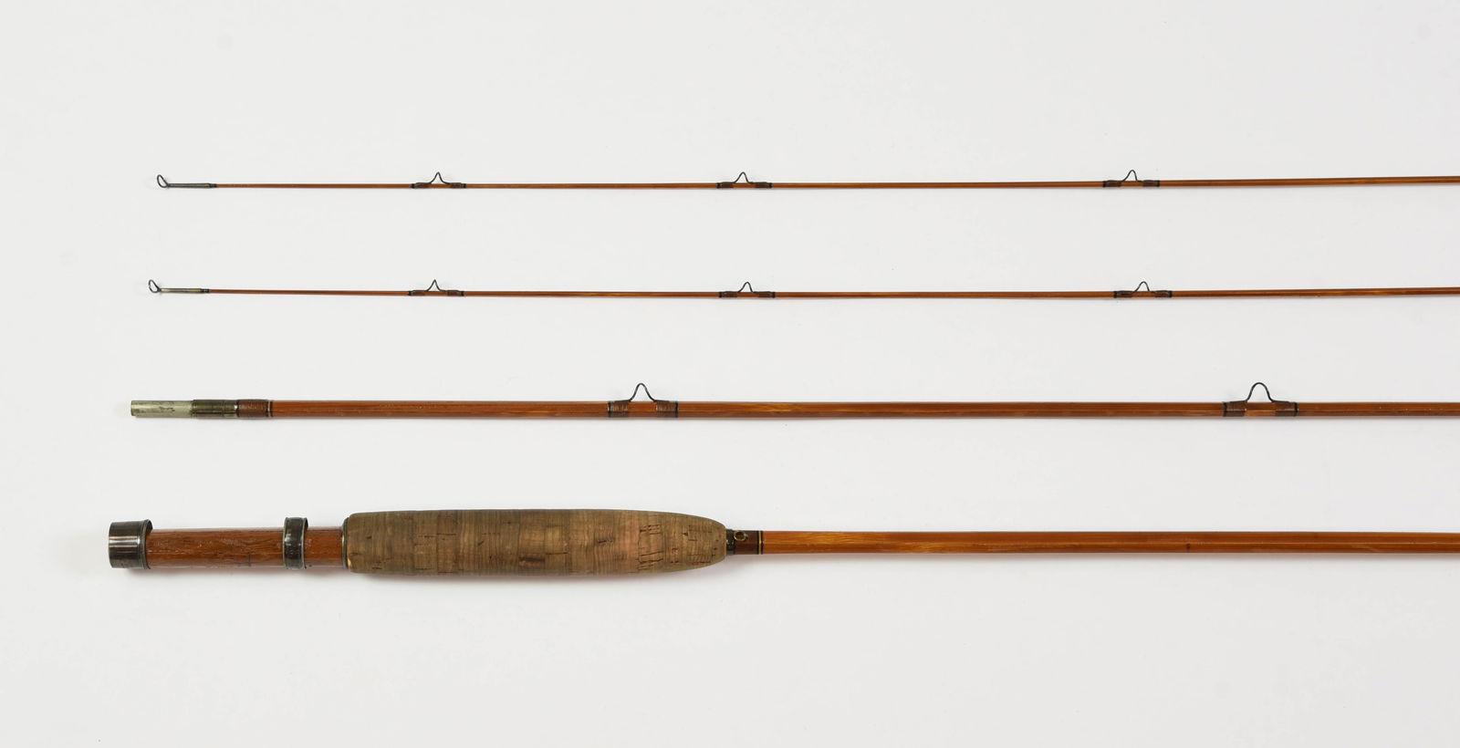 Lot Of 2 Hurd Super Caster Fishing Rods (working Lot Of 2 Hurd Super Caster Fishing Rods (working