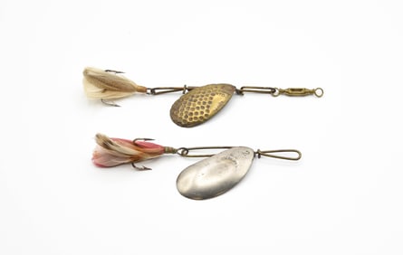 2 Early W. Croft & Sons Spinners