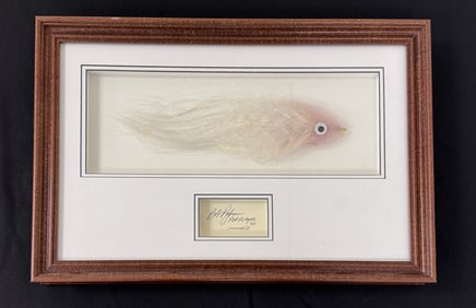 Framed Bob Popovics Saltwater Fly