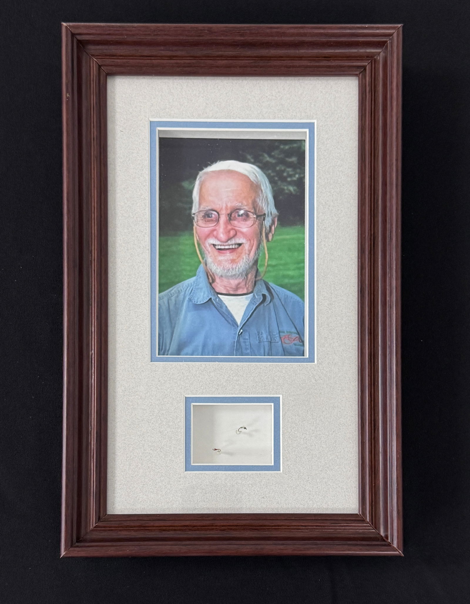 Framed Ed Koch Midge Flies (1 of 2)