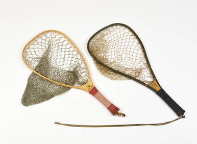 2 Vintage Trout Nets