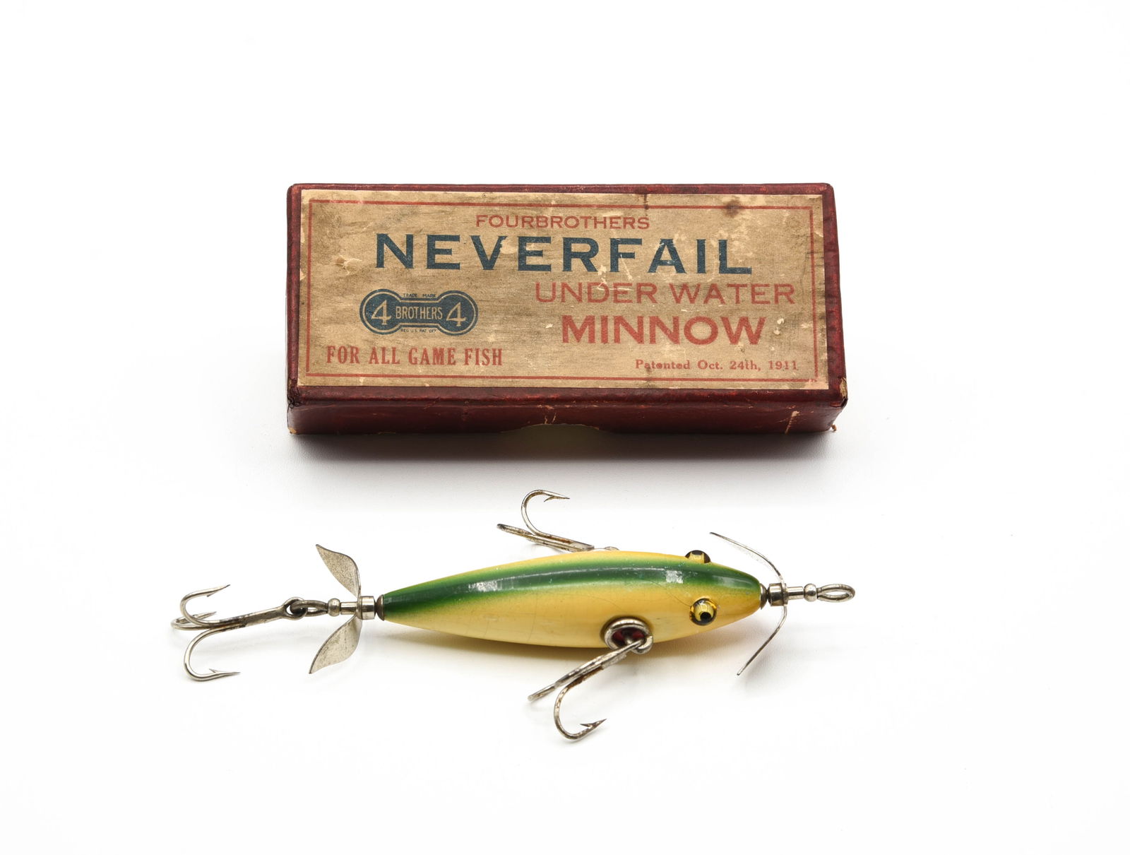Plueger "Neverfail Under Water Minnow" Box (1 of 5)