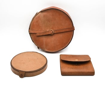 Early Leather Leader/Line Cases