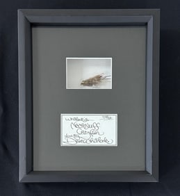 Dave Whitlock Framed Fly