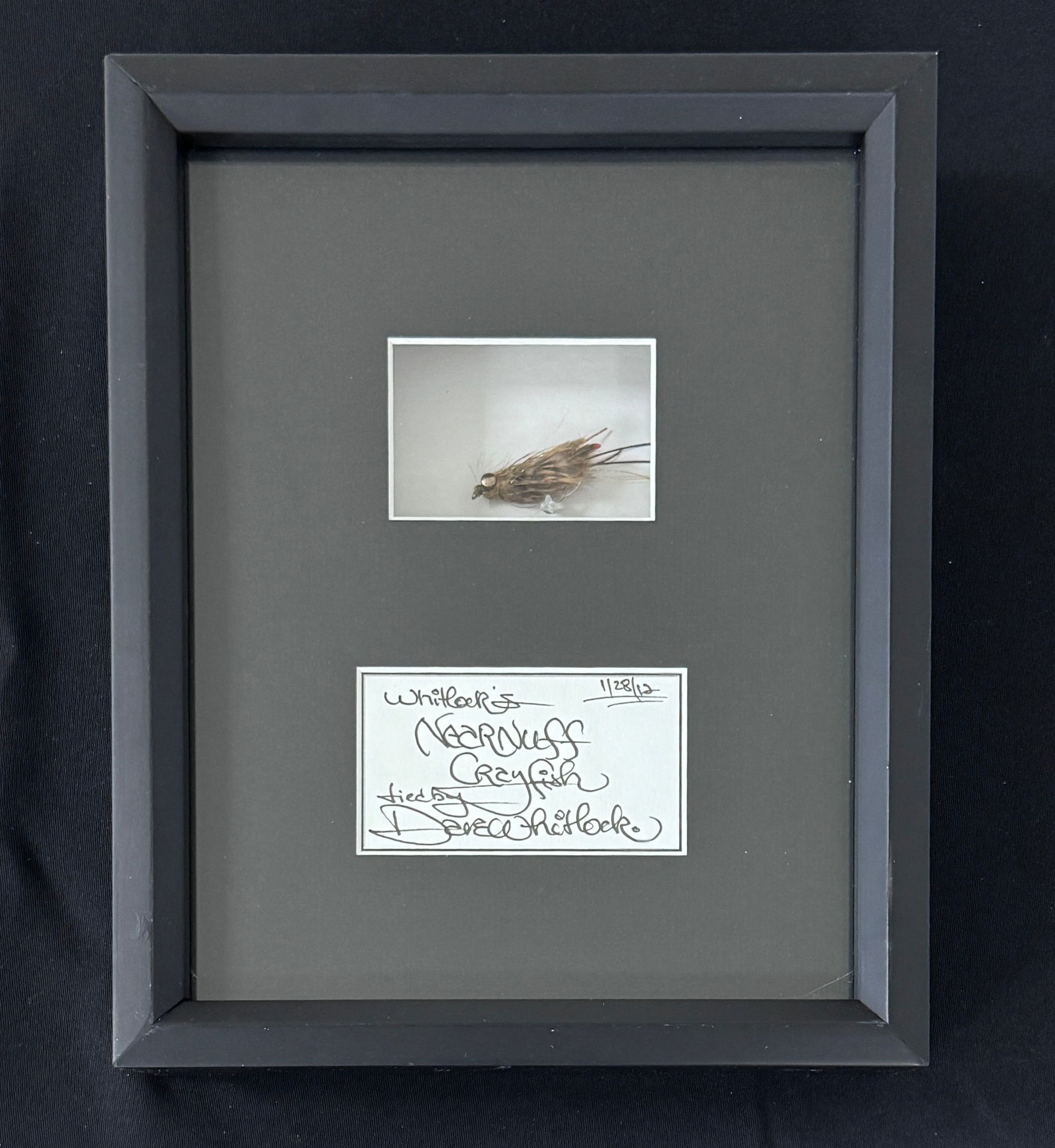 Dave Whitlock Framed Fly (1 of 2)