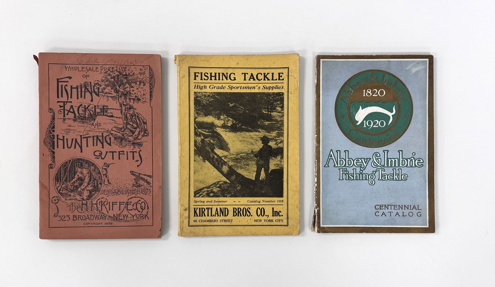 3 Early Fishing Tackle Catalogs (1 of 4)