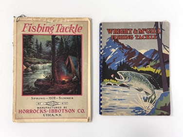 2 Early Fishing Tackle Catalogs
