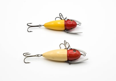 2 Heddon Musky Crazy Crawlers