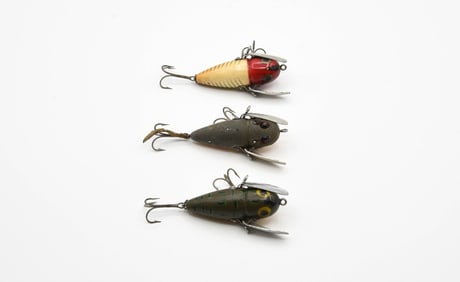 Heddon "Cone Tail" Crazy Crawlers