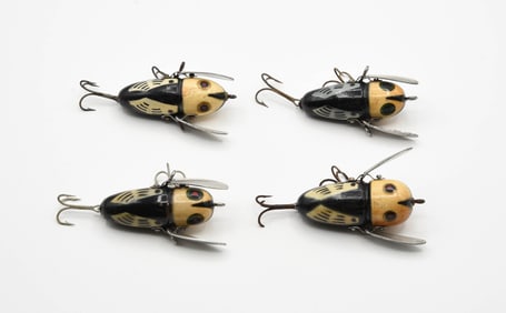 4 Heddon 2120 Crazy Crawlers