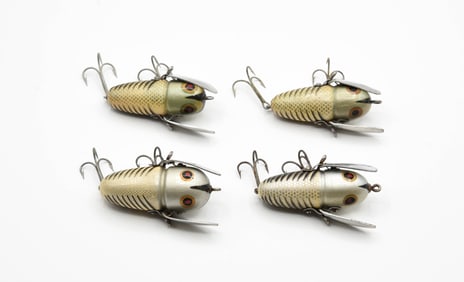 4 Heddon Crazy Crawlers