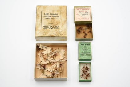 Hardy & Boxed Flies