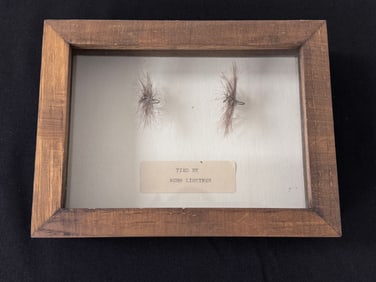 Norm Lightner Framed Flies